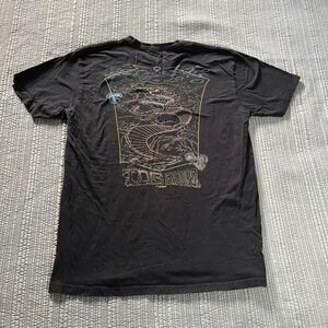 Fasthouse TDS Enduro T-Shirt Black Men's Large Graphic Moto Tee